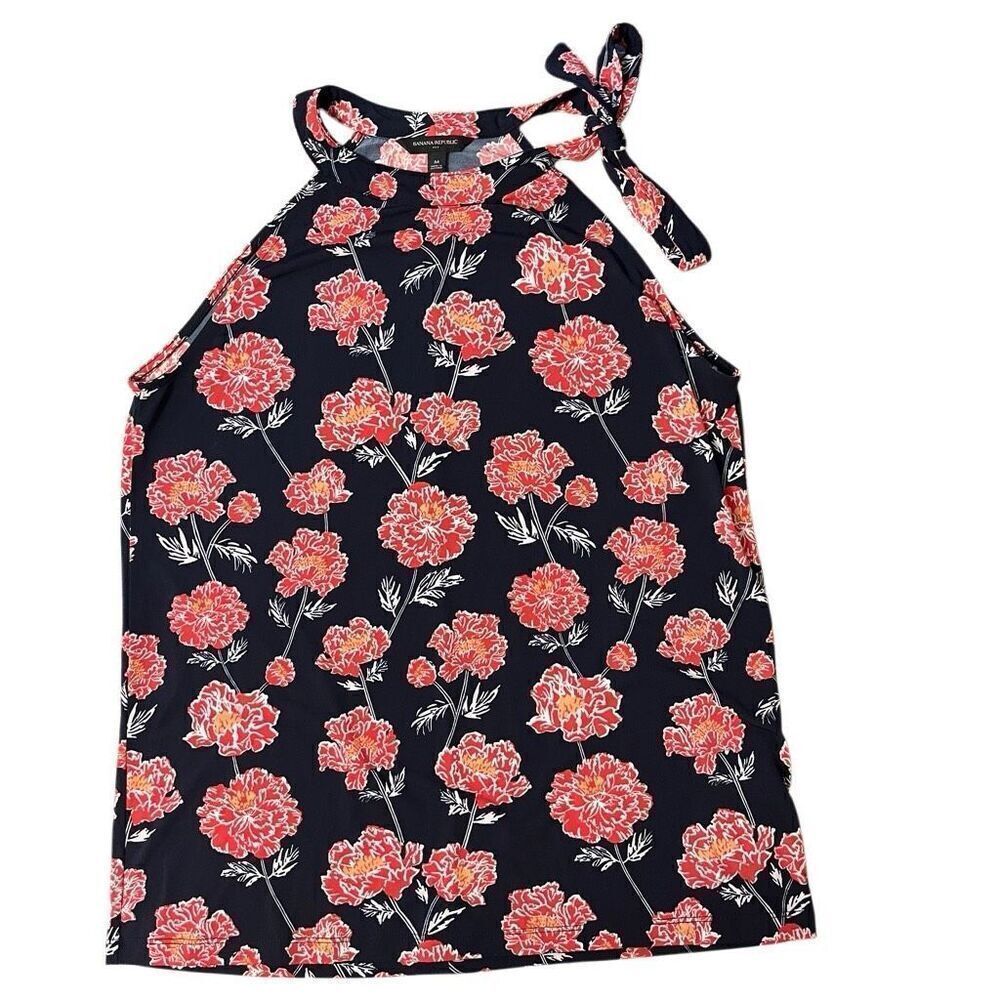 Banana Republic Tie Neck Tank Size M
